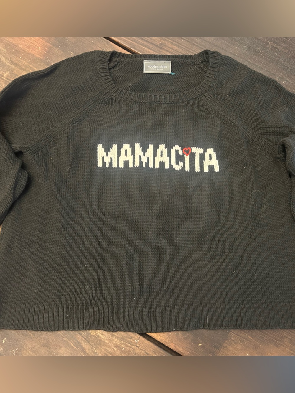 Wooden Ships Black 'MAMACITA' Knit Sweater